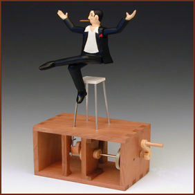 Fechner's Levitation
 on Stool (B)
by Pierre Mayer